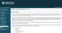 Desktop Screenshot of docs.bcfg2.org