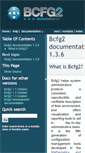 Mobile Screenshot of docs.bcfg2.org